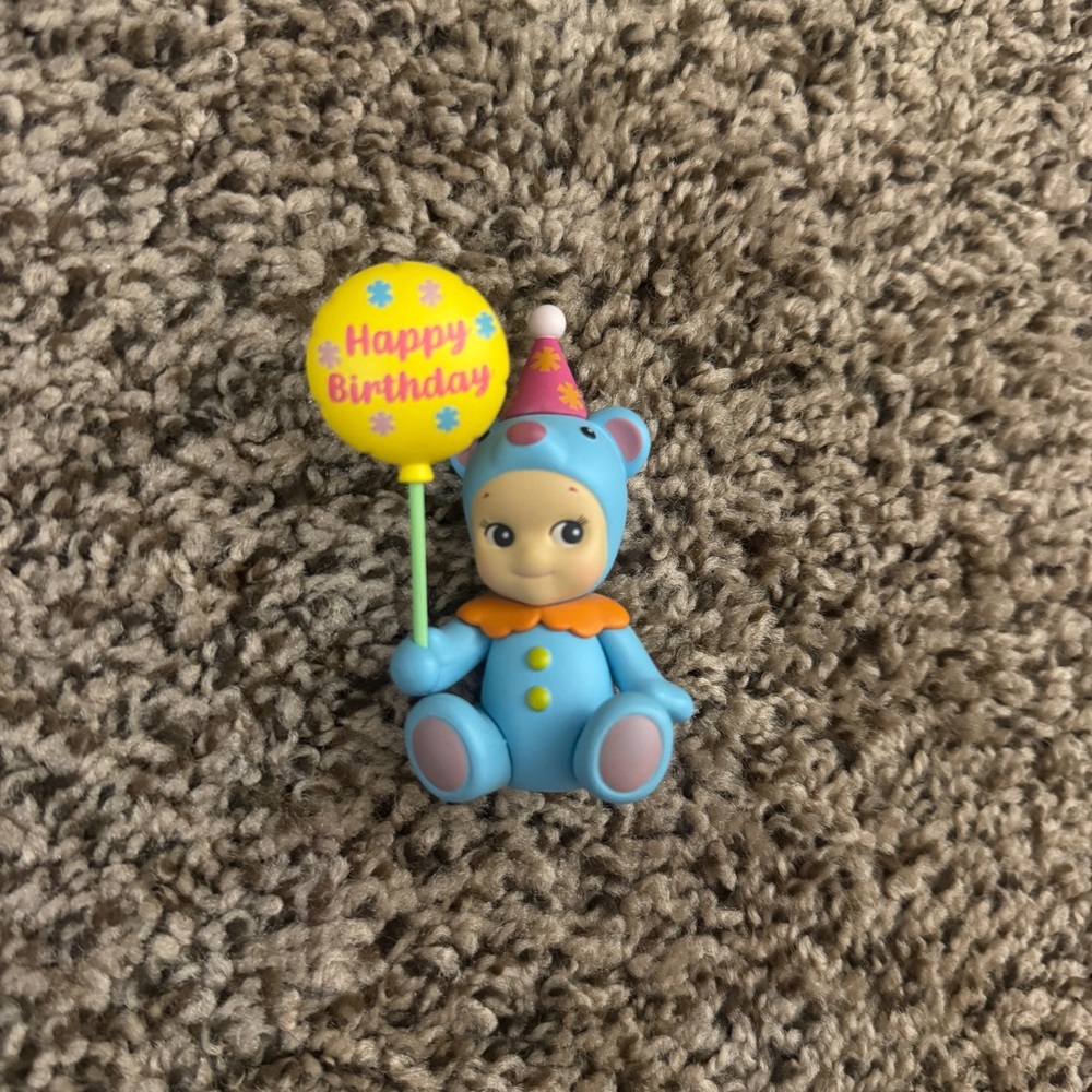 sonny angel limited edition happy birthday collection blue bear balloon